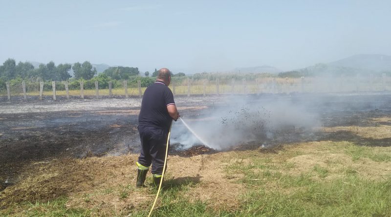CELLOLE – Due incendi nelle campagne in poche ore, a fuoco ettari di terreno