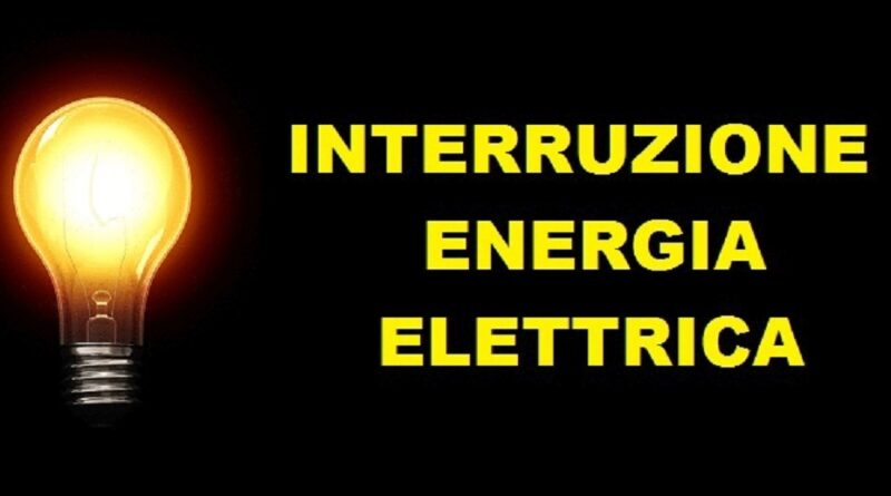 CELLOLE – Interruzione di energia elettrica nella giornata di domani: ecco le zone interessate
